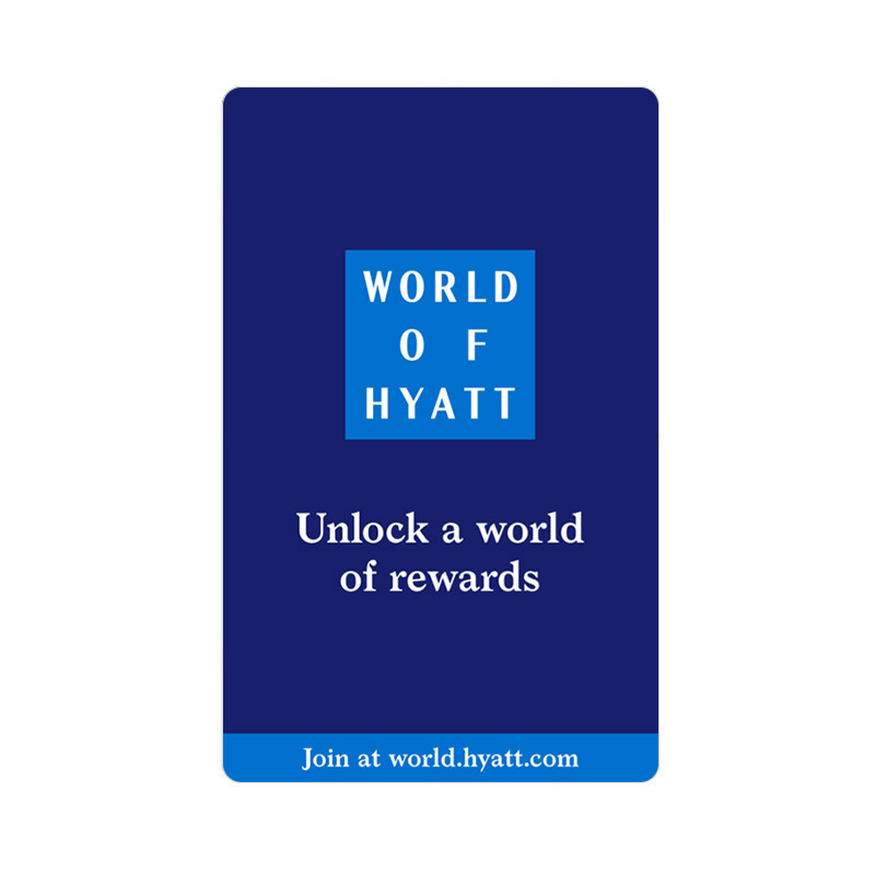 World Of Hyatt RFID Key Cards