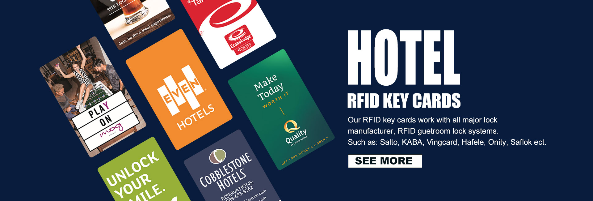 rfid hotel key cards